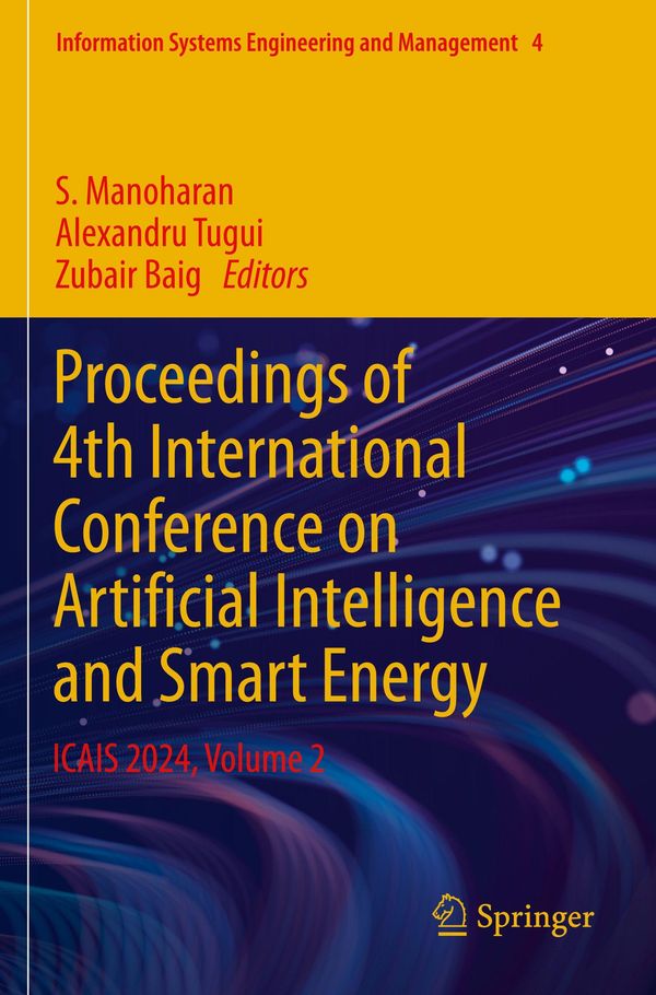 Proceedings of 4th International Conference on Artificial Intelligence and Smart Energy