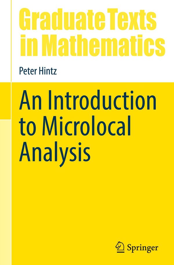An Introduction to Microlocal Analysis - Peter Hintz (Buch)