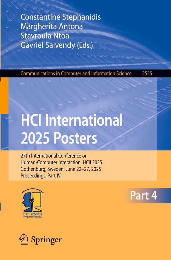 HCI International 2025 Posters