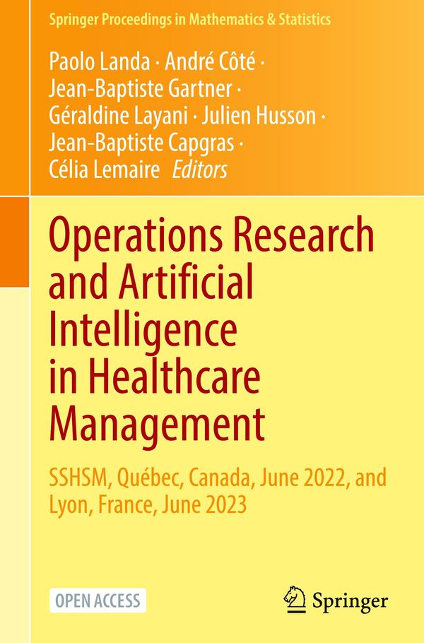 Operations Research and Artificial Intelligence in Healthcare Management