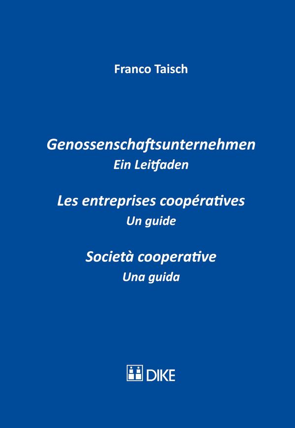 Genossenschaftsunternehmen - Franco Taisch (Buch)