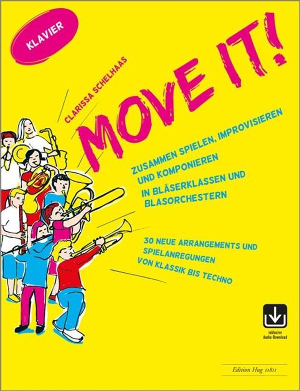 Clarissa Schelhaas: Move it! - Klavier (Buch)