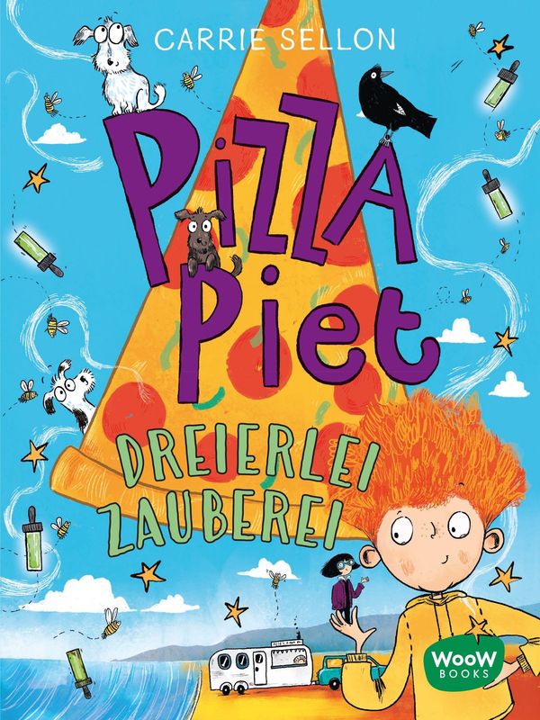 Pizza Piet: Dreierlei Zauberei - Carrie Sellon (Buch)