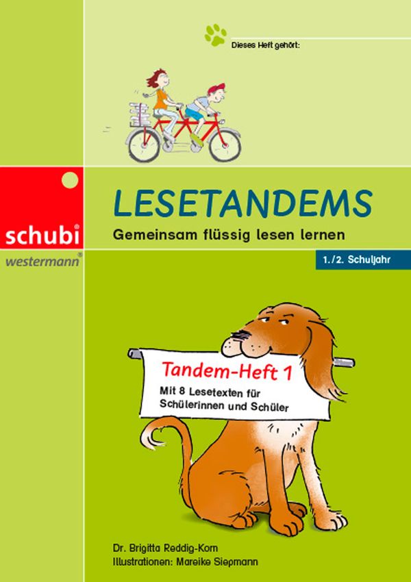 Lesetandems - Gemeinsam flüssig lesen lernen. Tandem-Heft 1 (1./2. ...