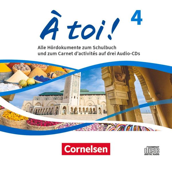 À toi ! Band 4 - Ausgabe 2022 - Audio-CDs - Audiomaterial zum... (CD)