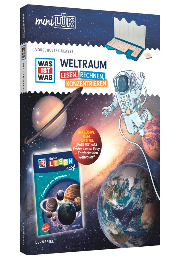 miniLÜK-Set. Vorschule/ 1. Klasse: WAS IST WAS WELTRAUM - Lesen, R...