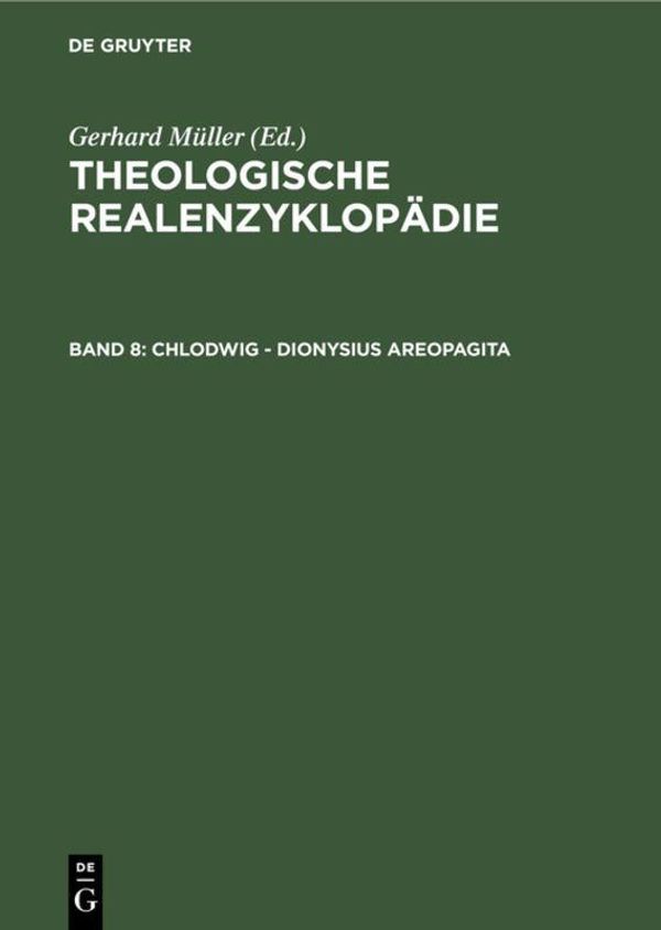 Chlodwig - Dionysius Areopagita (Buch)