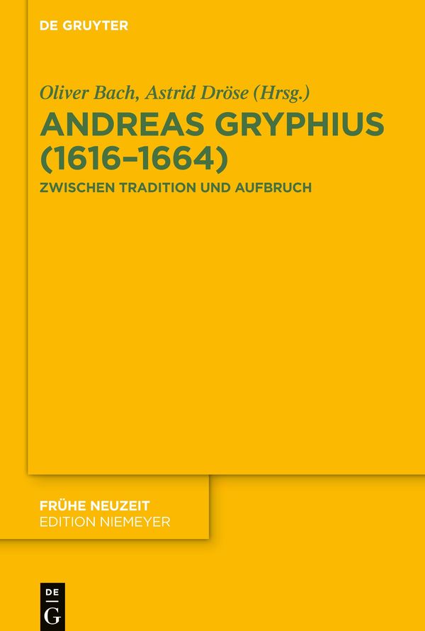 Andreas Gryphius (1616-1664) (Buch)