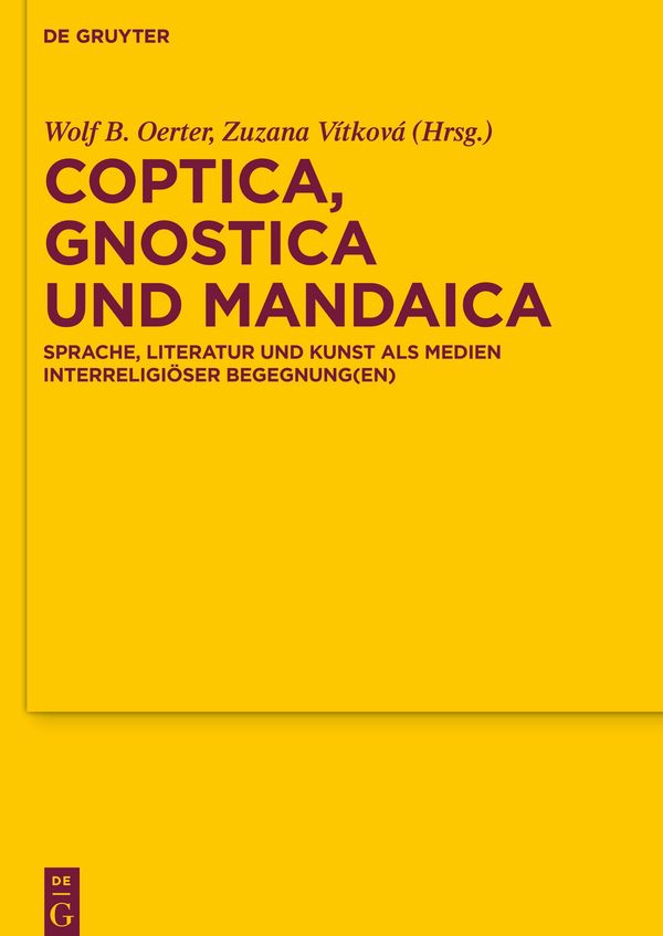 Coptica, Gnostica und Mandaica (Buch)