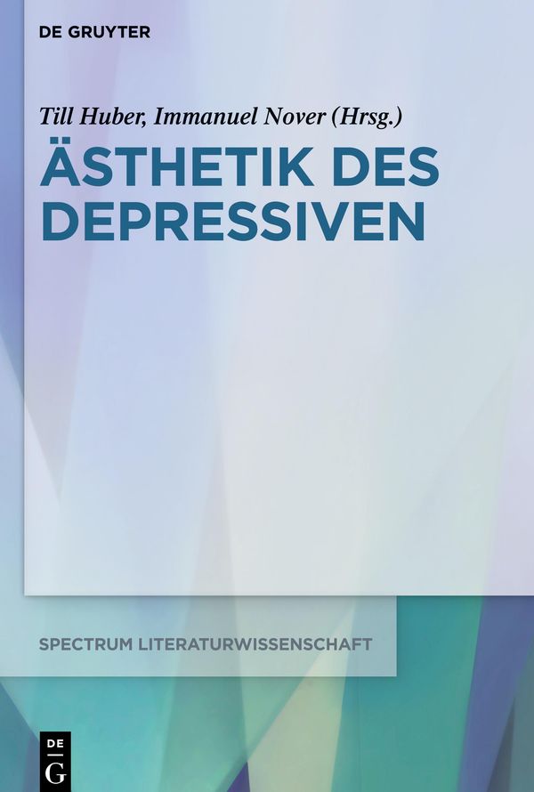 Ästhetik des Depressiven (Buch)