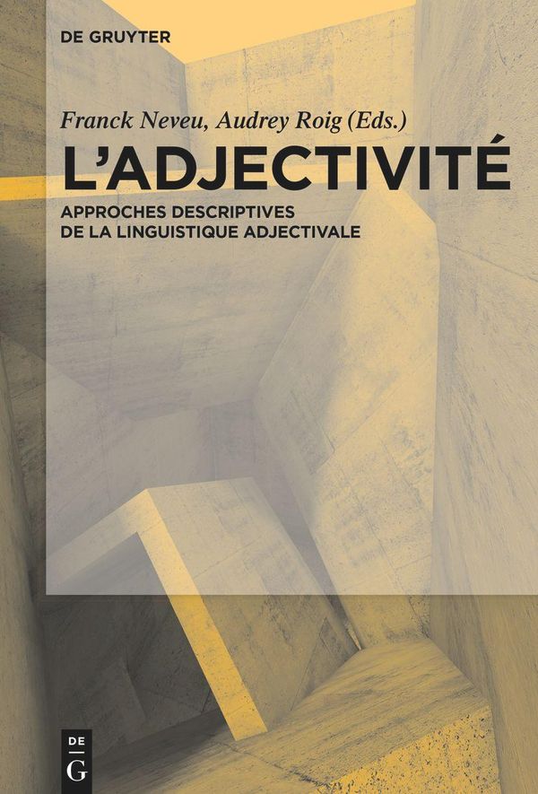 LAdjectivité (Buch)