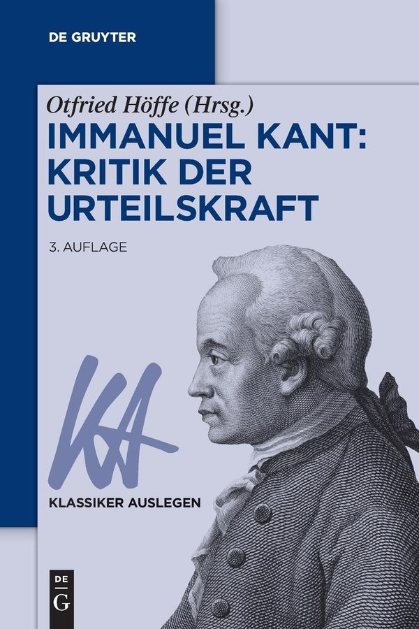 Immanuel Kant: Kritik der Urteilskraft (Buch)