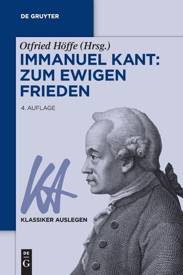 Immanuel Kant: Zum ewigen Frieden (Buch)