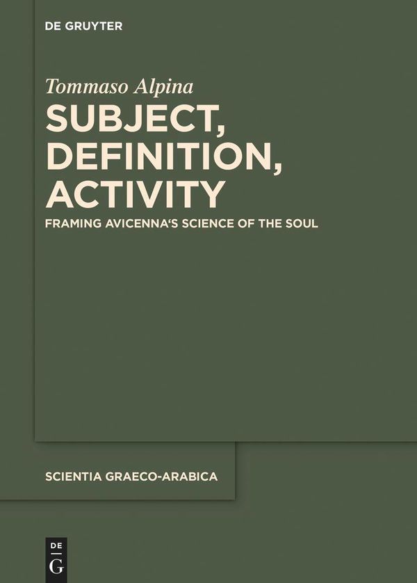 Subject, Definition, Activity - Tommaso Alpina (Buch)