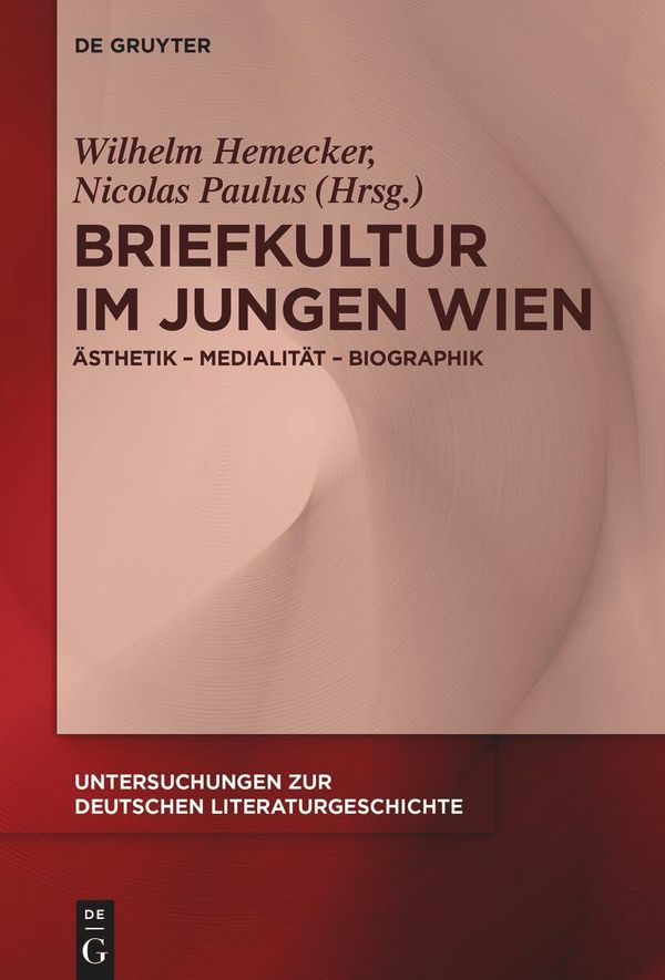 Briefkultur im Jungen Wien (Buch)