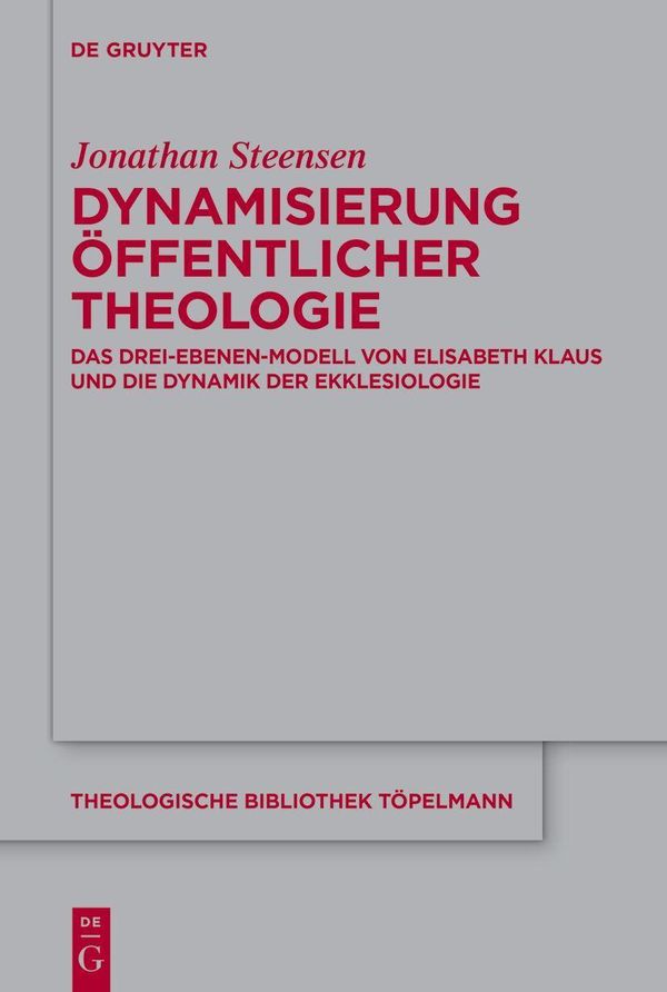 Dynamisierung Öffentlicher Theologie - Jonathan Steensen (Buch)