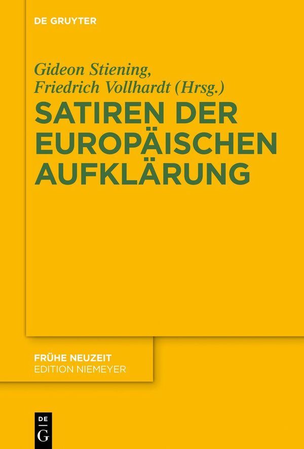 Satiren der europäischen Aufklärung (Buch)
