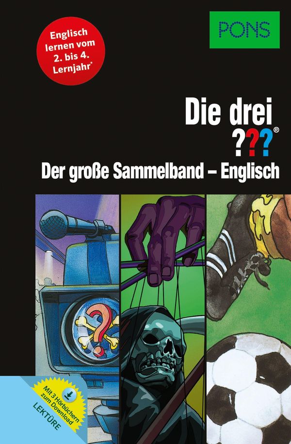 PONS Die drei ??? Der große Sammelband - Englisch (Buch)