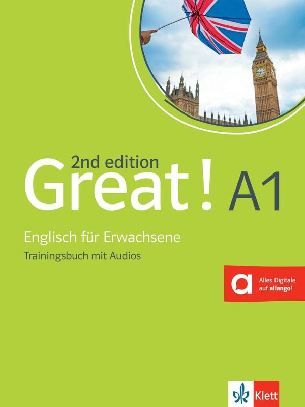 Great! A1, 2nd edition. Trainingsbuch + Audios online (Buch)