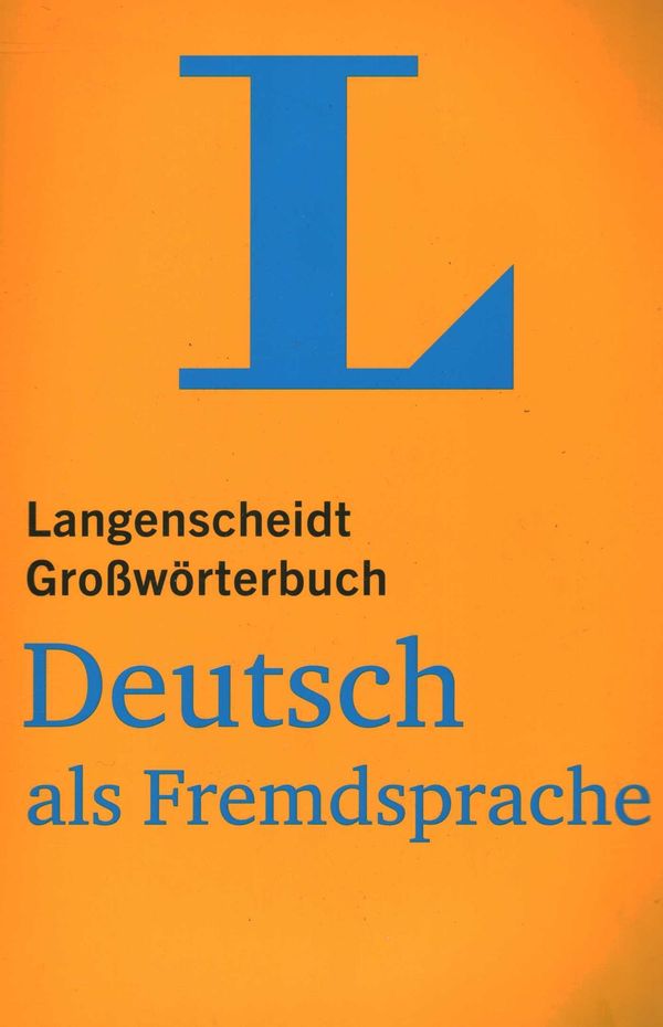 Langenscheidt Großwörterbuch Deutsch als Fremdsprache (Buch)