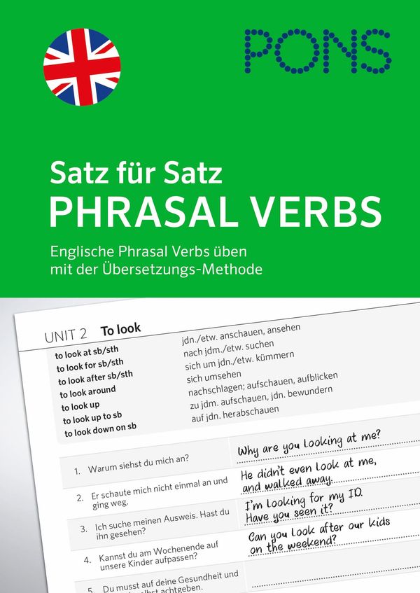PONS Satz für Satz Phrasal Verbs Englisch (Buch)
