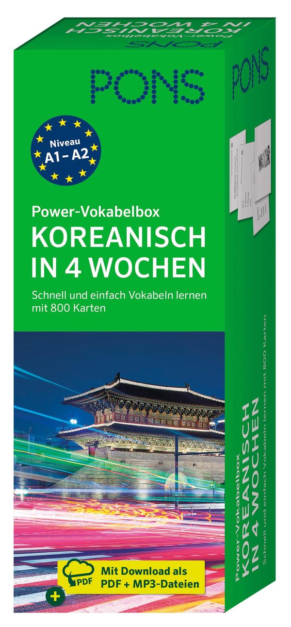 PONS Power-Vokabelbox Koreanisch in 4 Wochen (Buch)