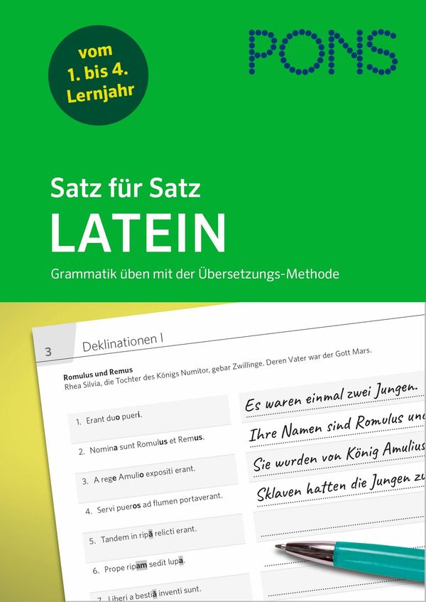 PONS Satz für Satz Latein Grammatik (Buch)