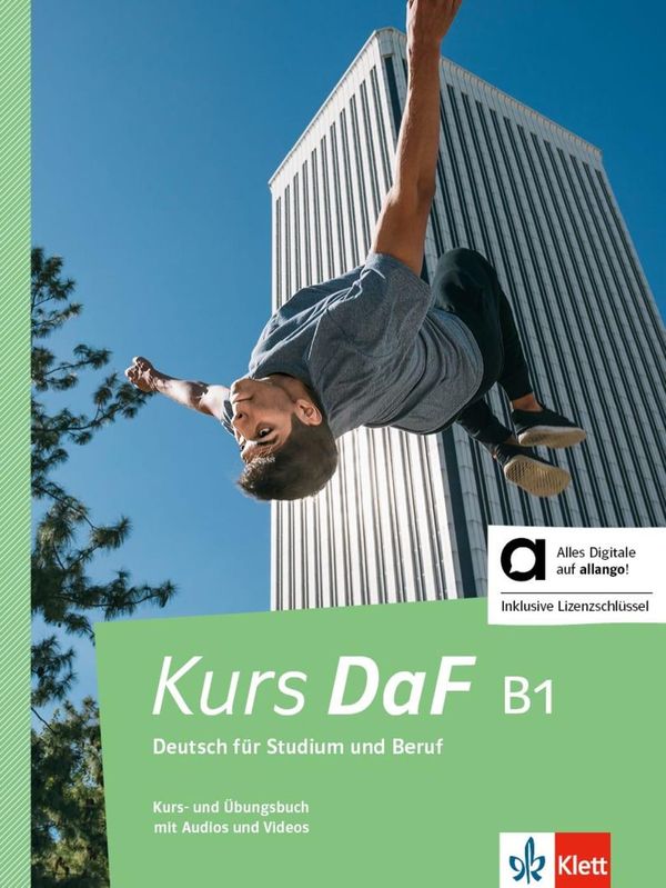 Kurs DaF B1 - Hybride Ausgabe allango - Steve Bahn (Buch)
