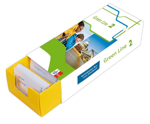 Vokabel-Lernbox zum Schulbuch.Green Line 2 Bayern Klasse 6 (Buch)