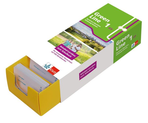 Green Line 1 G9 (Ausgabe ab 2019) Klasse 5 Vokabel-Lernbox zum Schu...