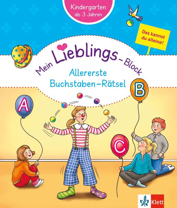 Klett Mein Lieblings-Block: Allererste Buchstaben-Rätsel (Buch)