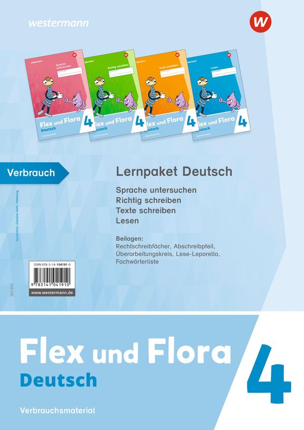 Flex und Flora 4. Themenhefte 4 Paket. Verbrauchsmaterial (Buch)