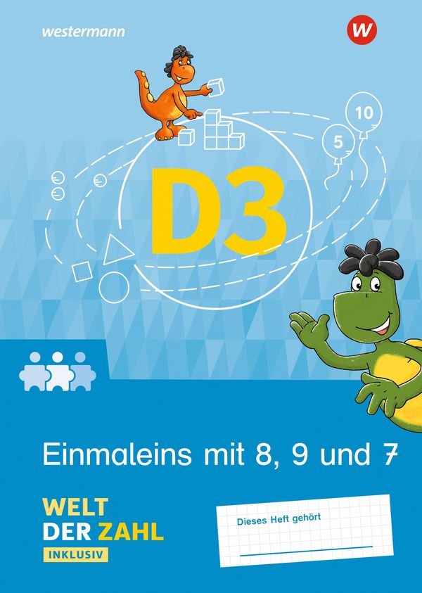 Welt der Zahl Inklusiv. Inklusionsheft D3 (Buch)
