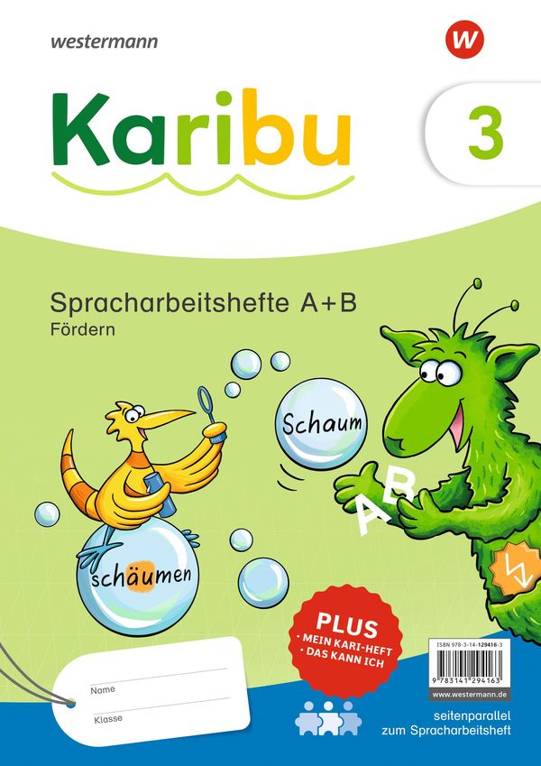 Karibu 3. Paket Spracharbeitshefte A+B Fördern zum Spracharbeitshef...