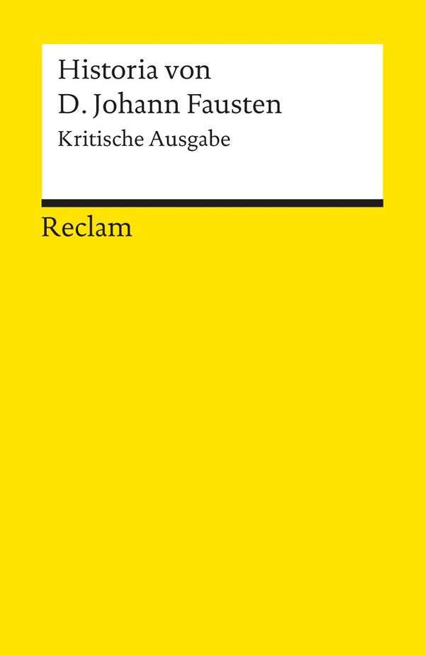 Historia von D. Johann Fausten (Buch)