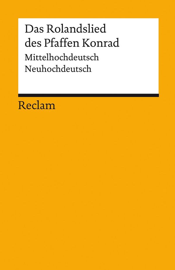 Das Rolandslied des Pfaffen Konrad (Buch)
