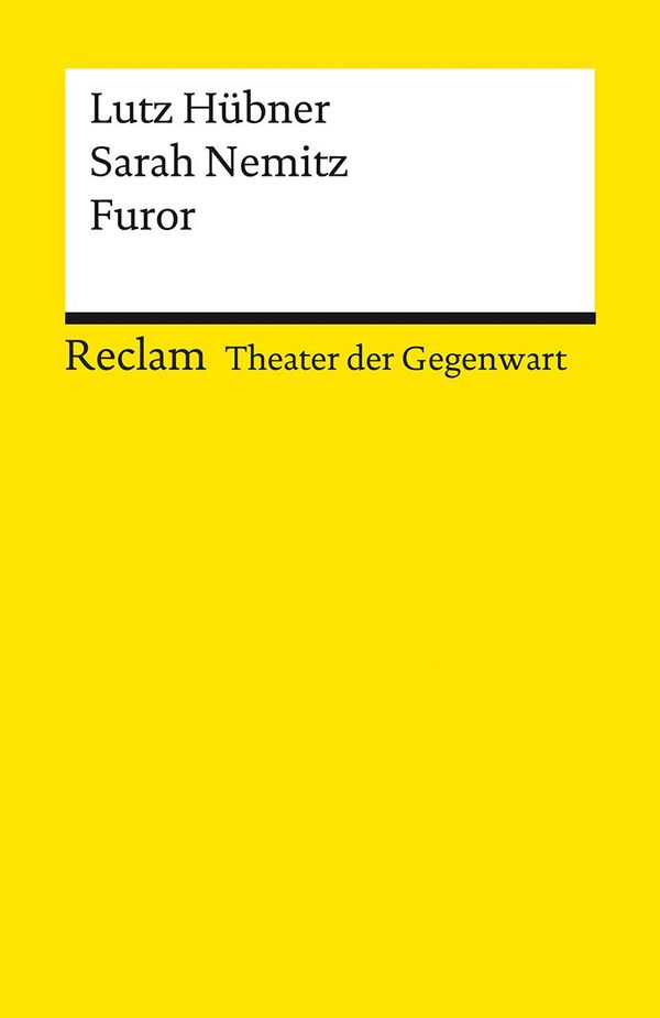 Furor - Lutz Hübner (Buch)