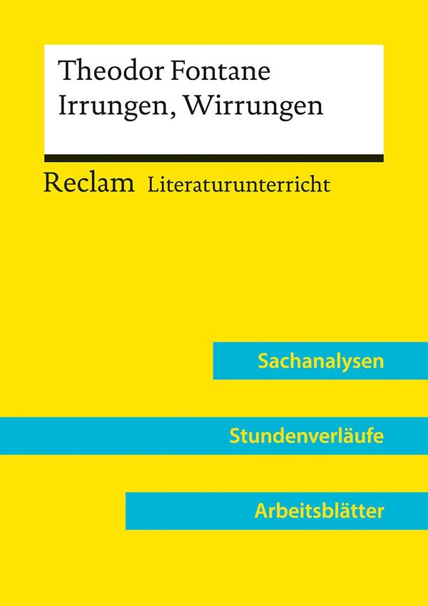 Theodor Fontane: Irrungen, Wirrungen (Lehrerband) | Mit Downloadpak...