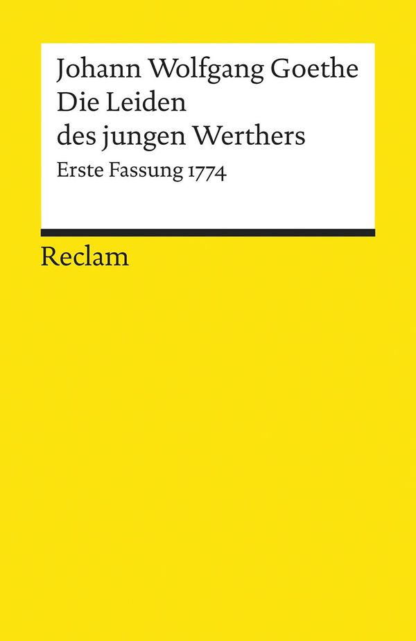 Die Leiden des jungen Werthers - Johann Wolfgang von Goethe (Buch)