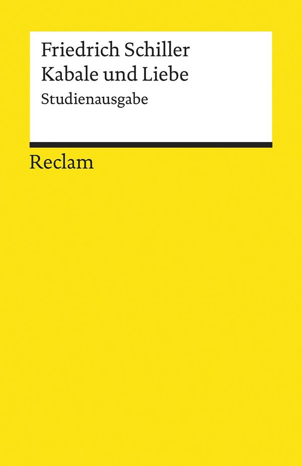 Kabale und Liebe - Friedrich Schiller (Buch)