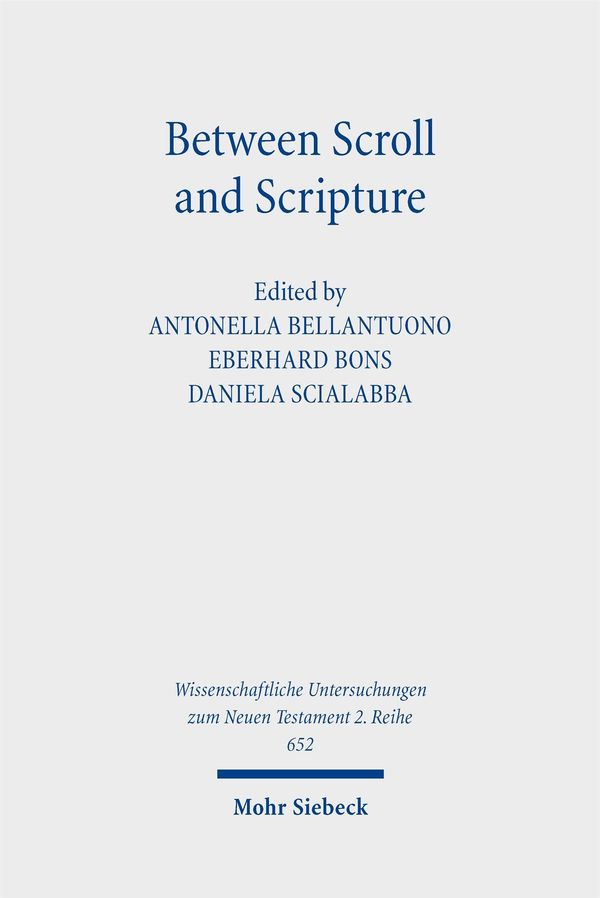 Between Scroll and Scripture