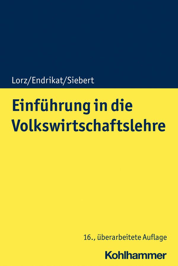 Einführung in die Volkswirtschaftslehre - Horst Siebert (Buch)