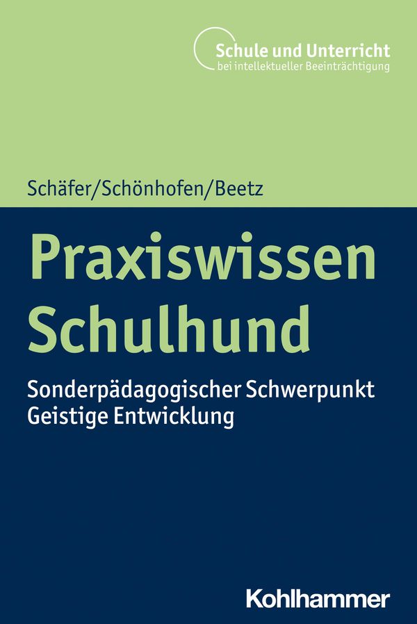 Praxiswissen Schulhund - Holger Schäfer (Buch)