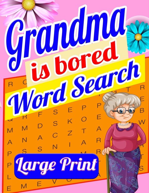 Grandma is Bored Word Search Large Print - Laura Bidden (Buch)