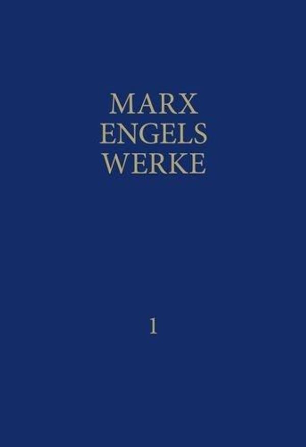 MEW / Marx-Engels-Werke Band 1 - Friedrich Engels (Buch)