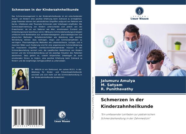 Schmerzen in der Kinderzahnheilkunde - Jalumuru Amulya (Buch)