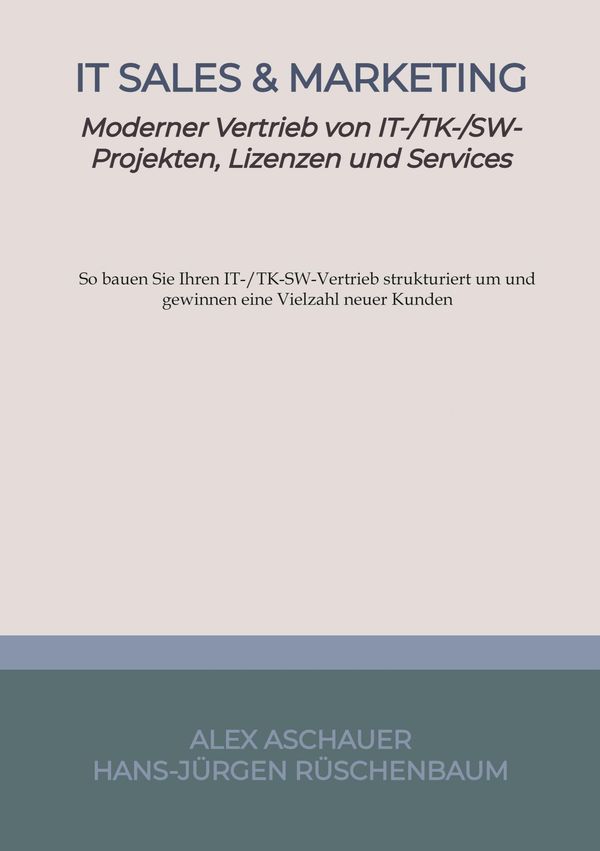 IT Sales & Marketing - Hans-Jürgen Rüschenbaum (Buch)