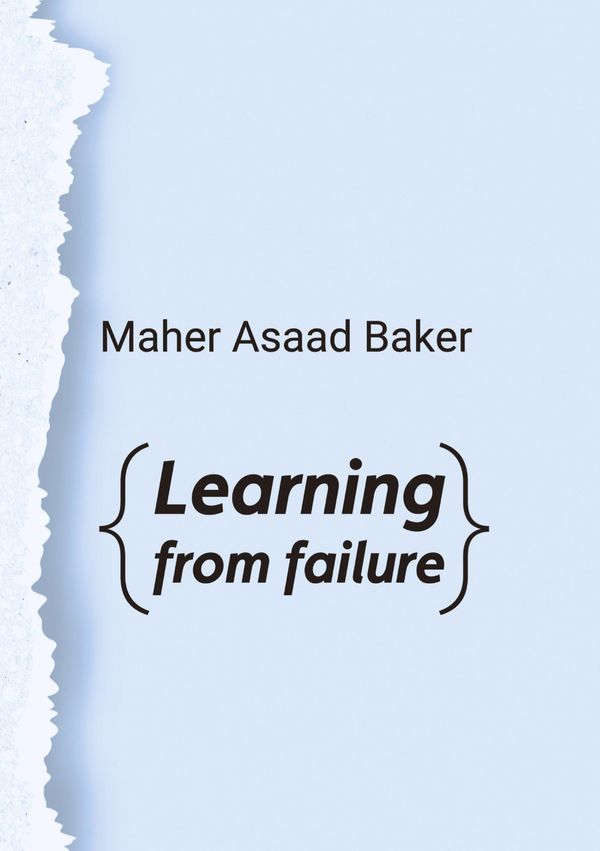 Learning from failure - Maher Asaad Baker (Buch)
