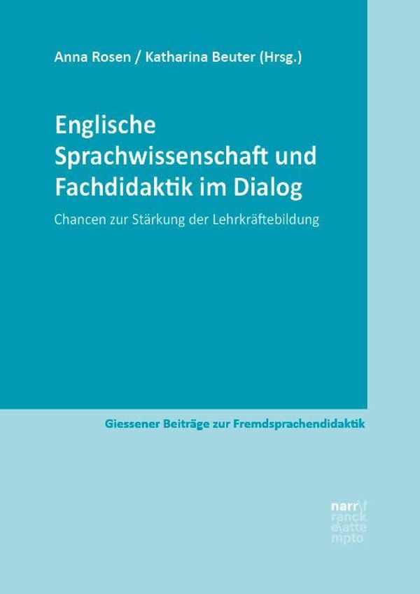 Englische Sprachwissenschaft und Fachdidaktik im Dialog (Buch)
