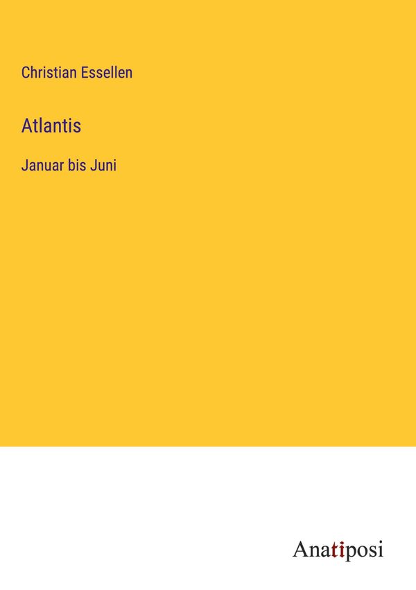 Atlantis - Christian Essellen (Buch)